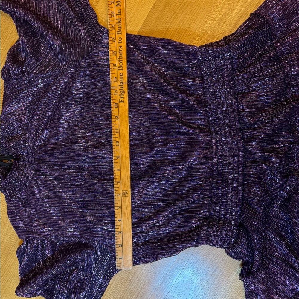 MSK Brand Purple Dress Size XL - Picture 5 of 8